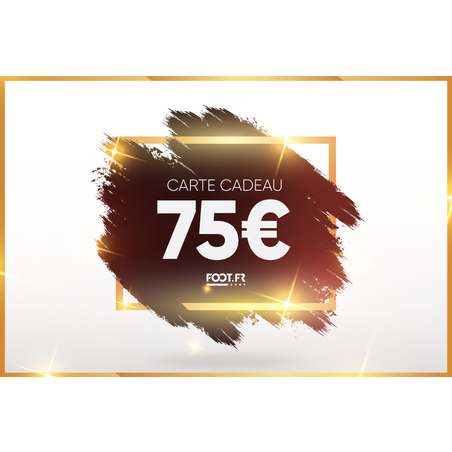 Carte cadeau digitale  75€ sur