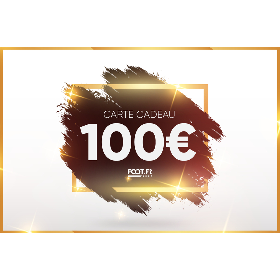 Carte cadeau digitale foot.fr 100€