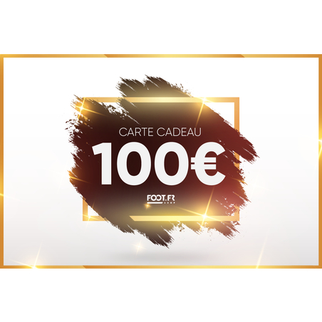 Carte cadeau digitale foot.fr 100€