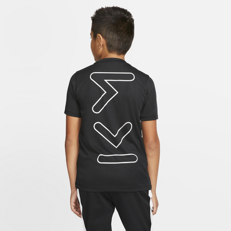 T-shirt Lifestyle junior Mbappé noir 2019/20