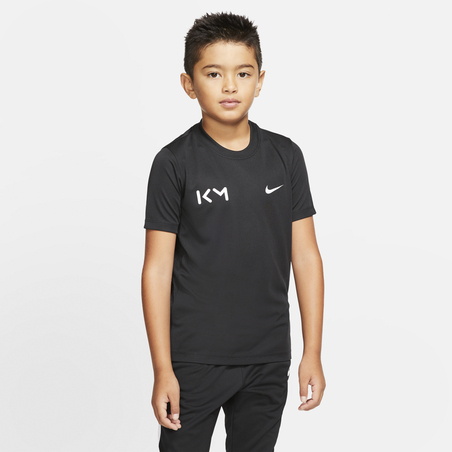 T-shirt Lifestyle junior Mbappé noir 2019/20
