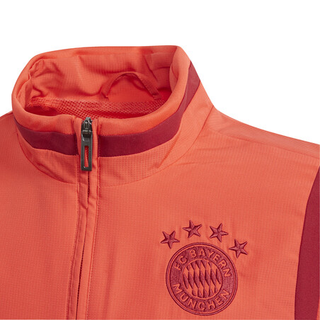 Veste survêtement junior Bayern Munich rouge 2019/20