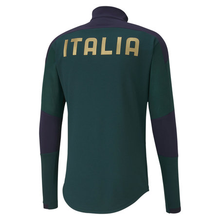Sweat zippé Italie vert 2020