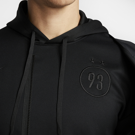 Sweat à capuche Nike Mbappé Bondy noir 2019/20