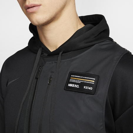 Sweat à capuche Nike Mbappé Bondy noir 2019/20