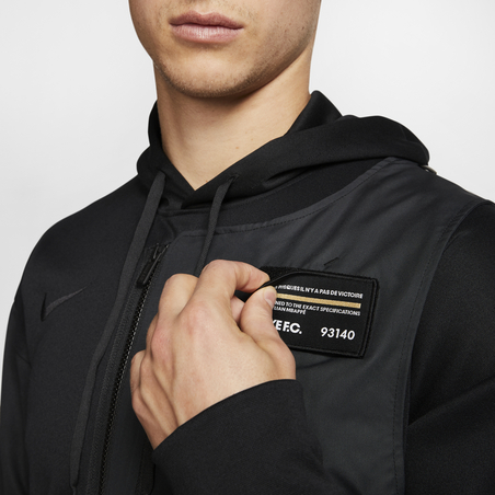 Sweat à capuche Nike Mbappé Bondy noir 2019/20