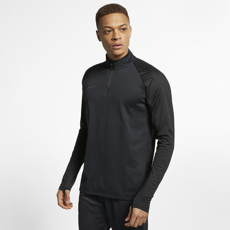 Sweat zippé Nike Academy noir 2019/20