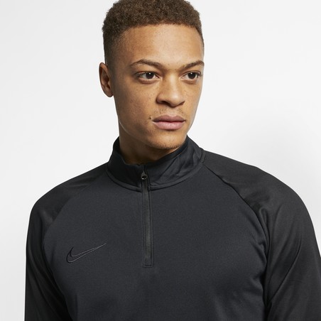 Sweat zippé Nike Academy noir 2019/20