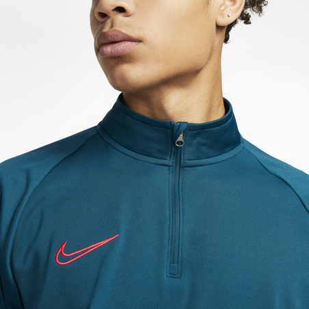 Sweat zippé Nike Academy bleu rouge 2019/20