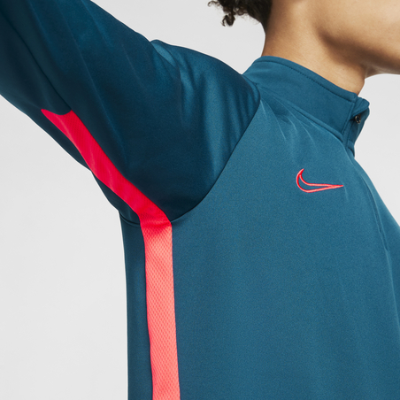 Sweat zippé Nike Academy bleu rouge 2019/20