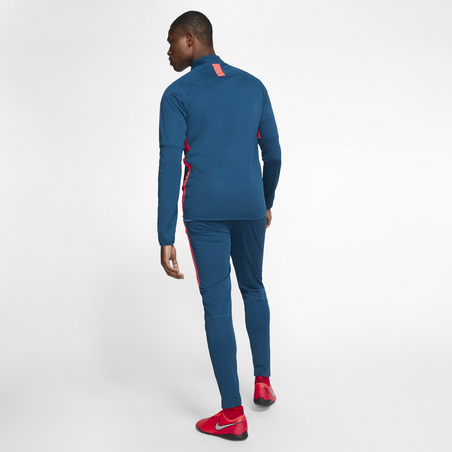 Ensemble survêtement Nike Academy bleu rouge 2019/20