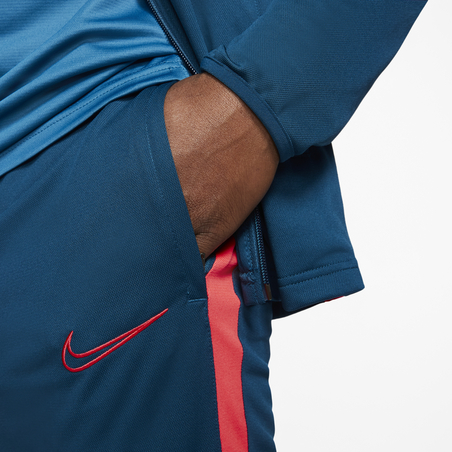 Ensemble survêtement Nike Academy bleu rouge 2019/20