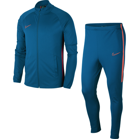 Ensemble survêtement Nike Academy bleu rouge 2019/20