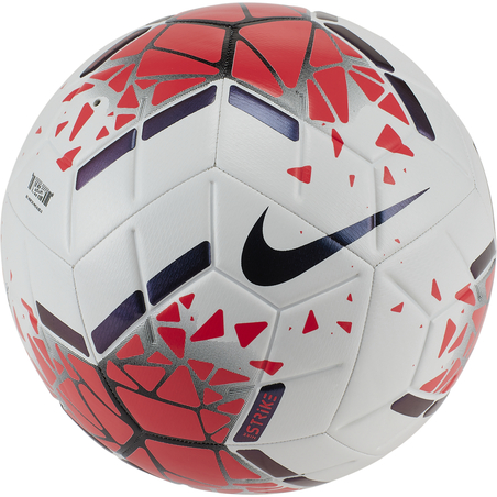 Ballon Nike Strike rouge blanc 2019/20