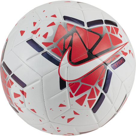 Ballon Nike Strike rouge blanc 2019/20