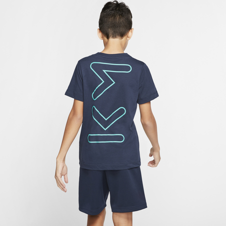 T-shirt junior Mbappé bleu 2019/20