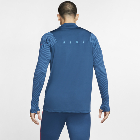 Sweat zippé Nike Strike bleu foncé 2019/20