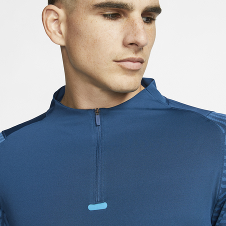 Sweat zippé Nike Strike bleu foncé 2019/20