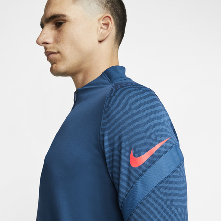 Sweat zippé Nike Strike bleu foncé 2019/20