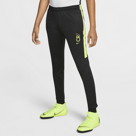 Pantalon survêtement junior Nike CR7 noir jaune 2019/20