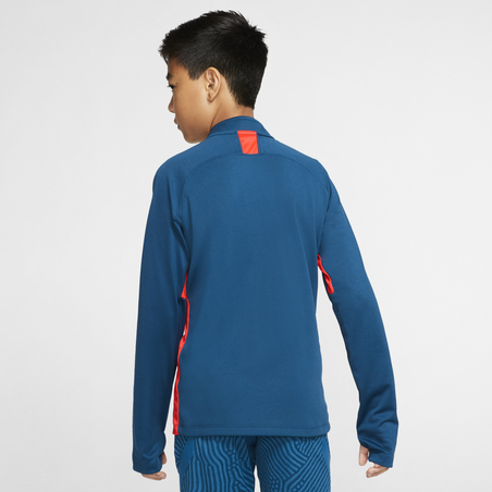 Sweat zippé junior Nike bleu rouge 2019/20