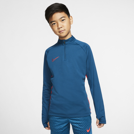 Sweat zippé junior Nike bleu rouge 2019/20