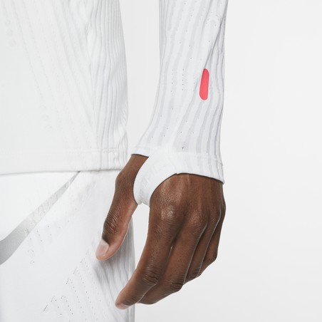 Sweat zippé Nike VaporKnit blanc 2019/20