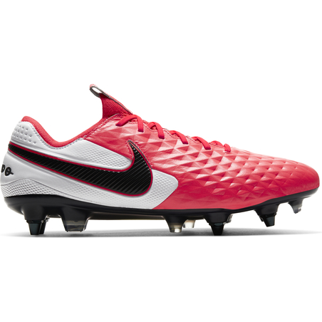Tiempo Legend 8 Elite Anti-Clog SG-Pro rose blanc