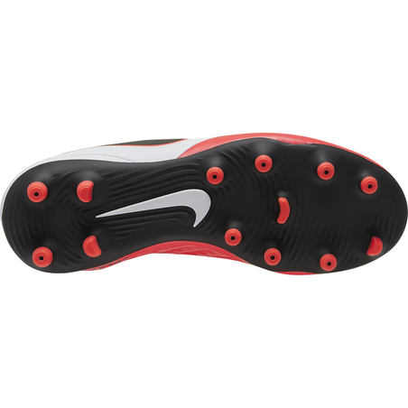 Tiempo Legend 8 junior AcademyFG/MG blanc rose
