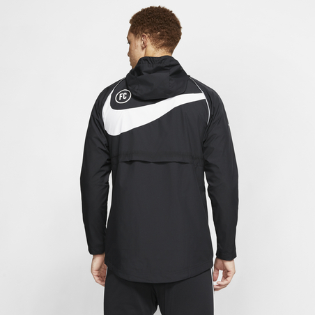 Veste imperméable Nike F.C. noir