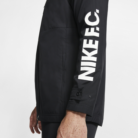 Veste imperméable Nike F.C. noir
