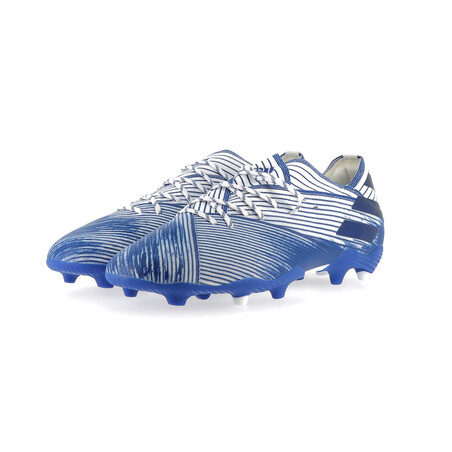 Nemeziz 19.1 junior FG bleu blanc