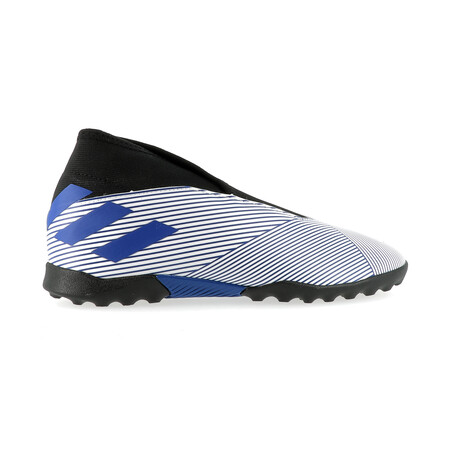 Nemeziz 19.3 junior LaceLess turf bleu blanc
