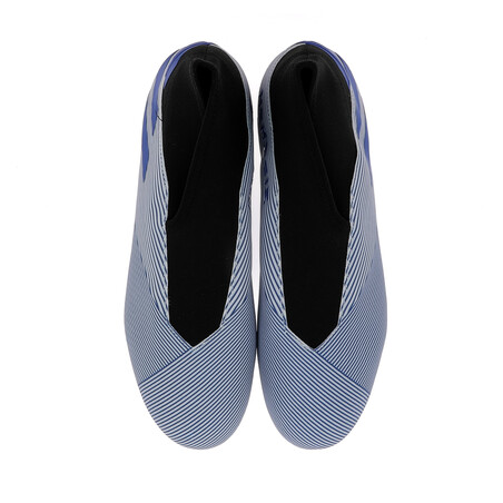 Nemeziz 19.3 LaceLess FG bleu blanc