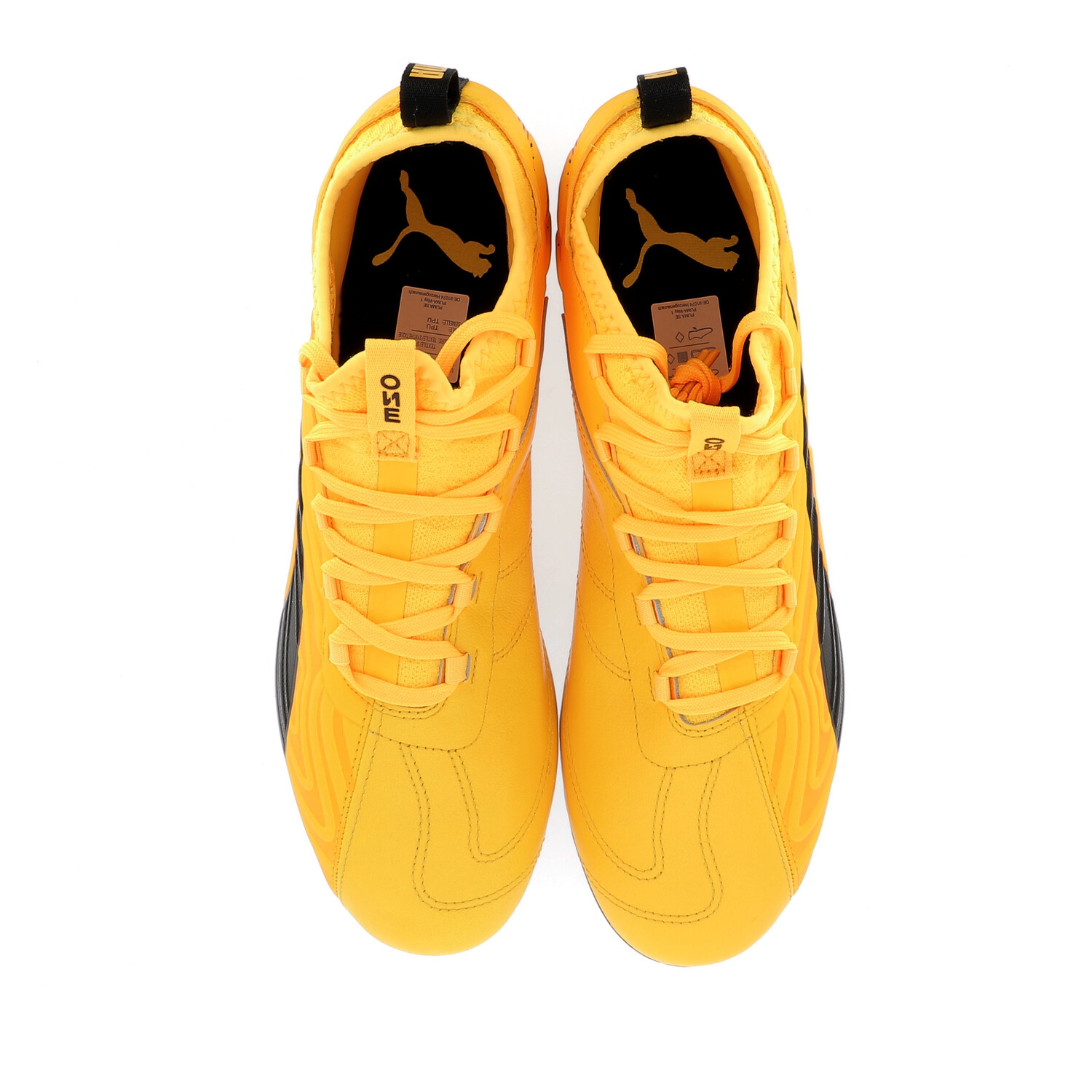 puma noir jaune