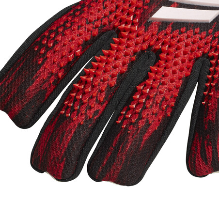 Gants gardien Predator Pro noir rouge