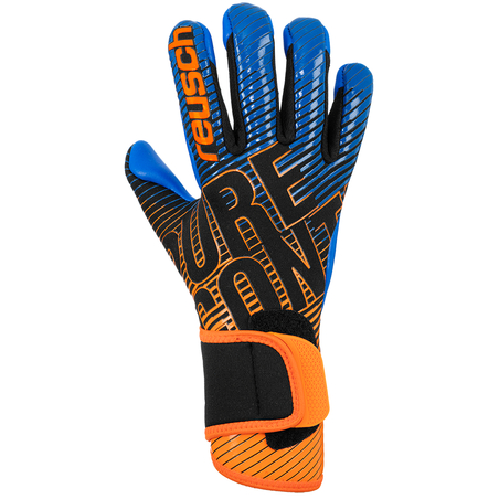 Gants Gardien junior Reusch Pure Contact 3 S1 bleu orange 2020