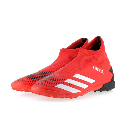 Predator 20.3 Laceless Futsal noir rouge