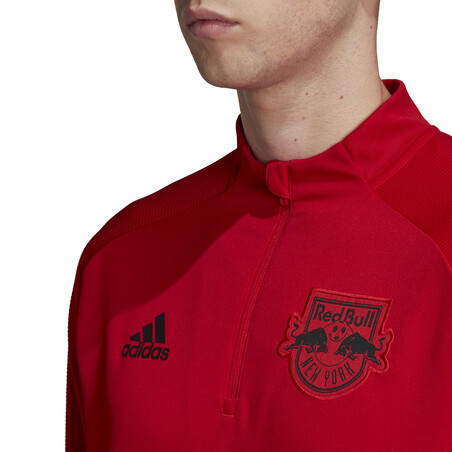 Sweat zippé New York Red Bull rouge 2020