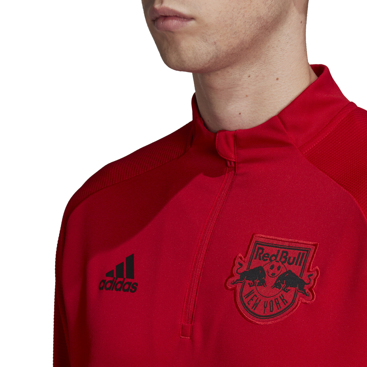Red Bull Rouge Sweat zippé New York Red Bull rouge 2020 sur Foot.fr
