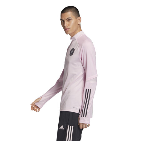 Sweat zippé Inter Miami rose 2020