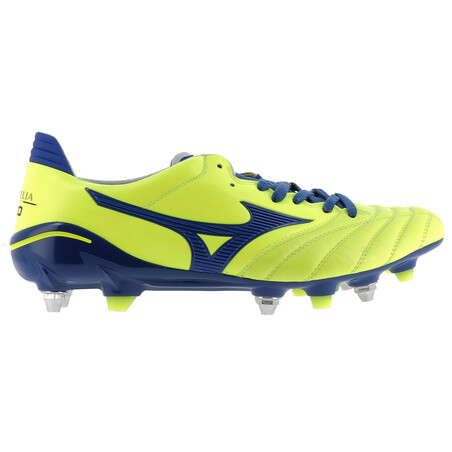 Mizuno Morelia Mix Japan SG jaune bleu