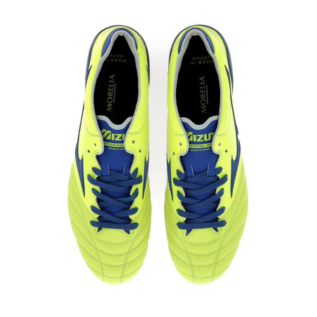 Mizuno Morelia Mix Japan SG jaune bleu