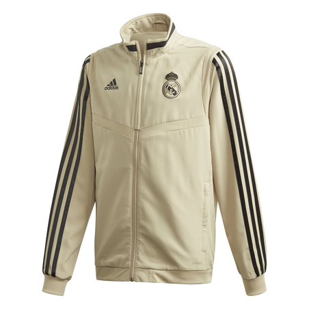 Veste entraînement junior Real Madrid or noir 2019/20