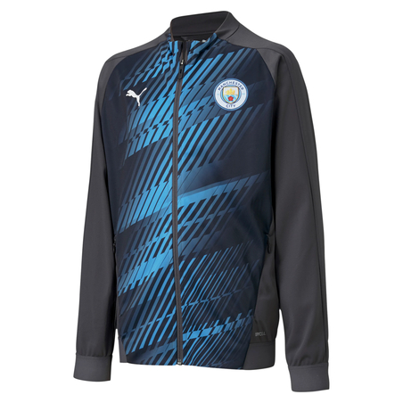 Veste survêtement junior Manchester City Stadium bleu 2019/20