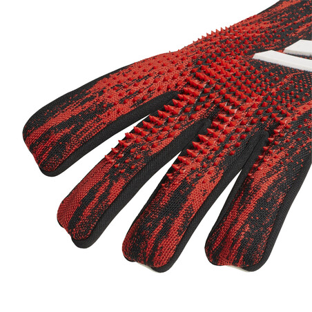 Gants gardien adidas Predator 20 barrettes noir rouge 2019/20
