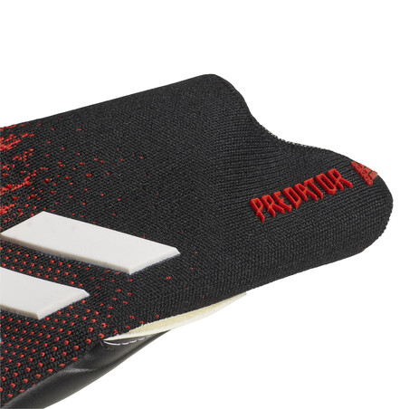 Gants gardien adidas Predator 20 barrettes noir rouge 2019/20