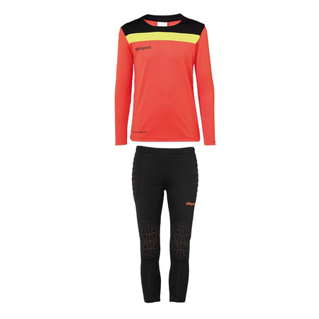 Tenue Gardien junior Uhlsport noir rouge 2020/21