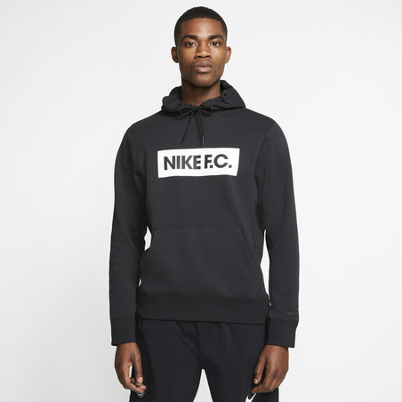 Sweat à capuche Nike F.C. noir