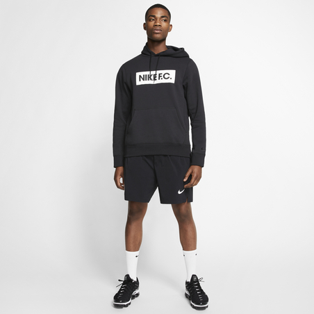 Sweat à capuche Nike F.C. noir